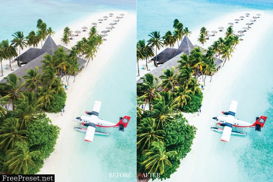 Maldives Mobile and Desktop Lightroom Presets