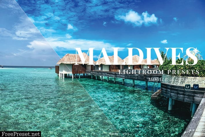 Maldives Mobile and Desktop Lightroom Presets