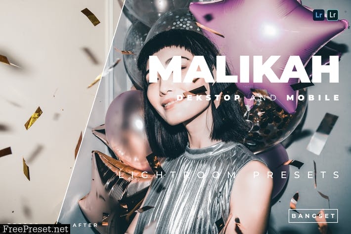 Malikah Desktop and Mobile Lightroom Preset