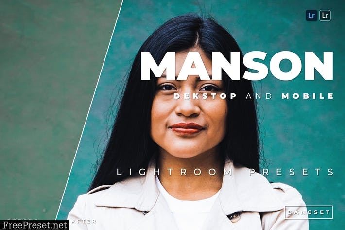 Manson Desktop and Mobile Lightroom Preset