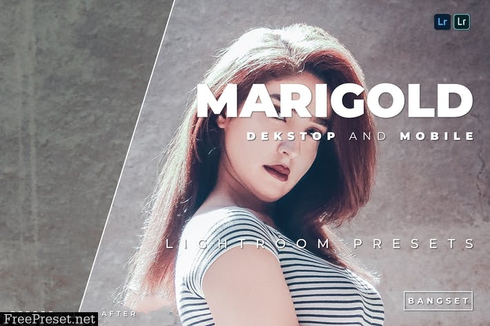 Marigold Desktop and Mobile Lightroom Preset