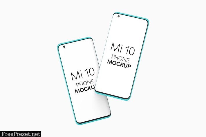 Mi 10 Phone Mockup NR9PA4C