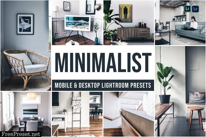 Minimalist Mobile and Desktop Lightroom Presets