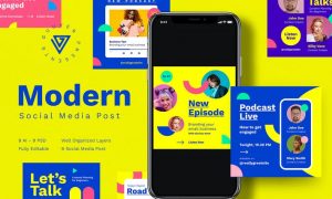 Modern Podcast Instagram Post NT5NNC4