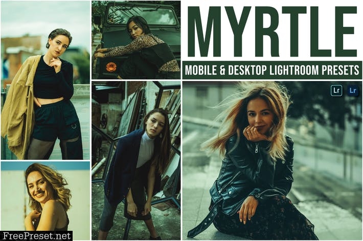 Myrtle Mobile and Desktop Lightroom Presets