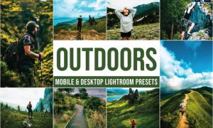 Outdoors Mobile and Desktop Lightroom Presets