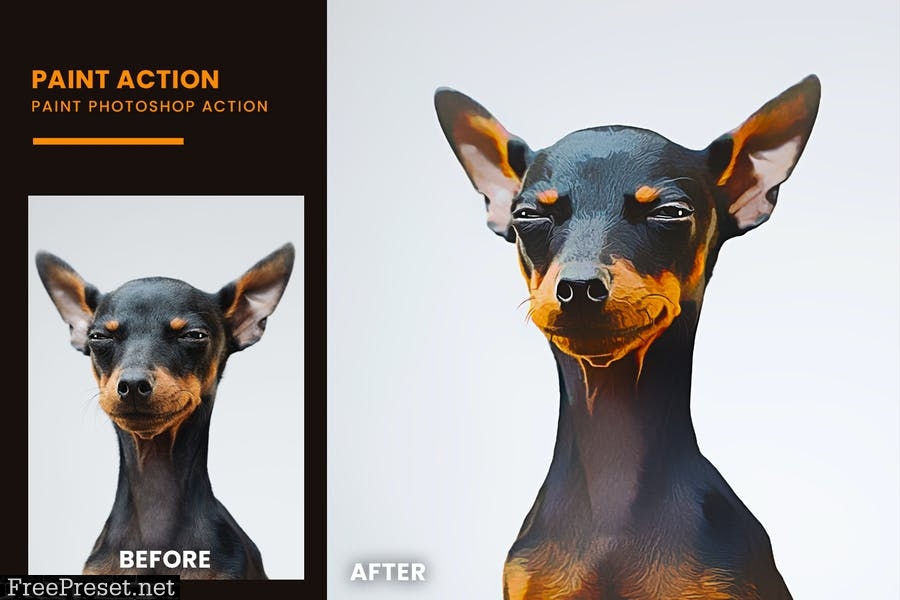 Paint Photoshop Action