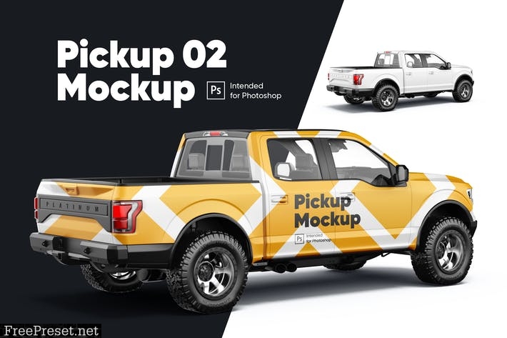 Pickup 02 Mockup C6R95N3