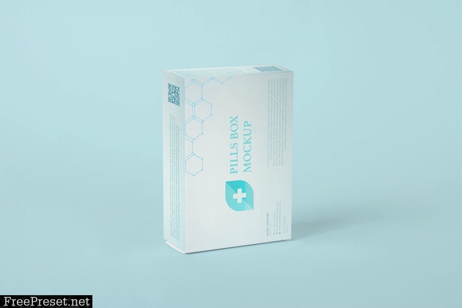 Pills Box Mockup VA6U9QD