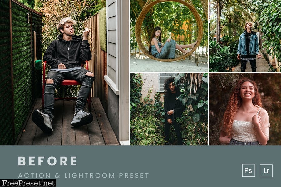 Premium Tones Action & Lightroom Preset