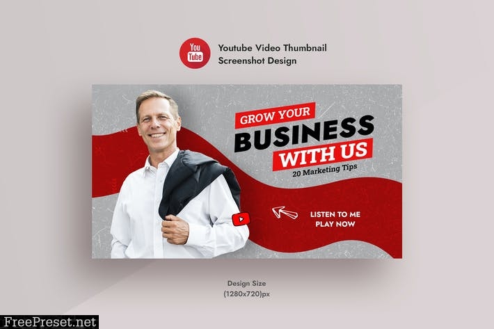 Promotional Business & Corporate YouTube Thumbnail VQWK5X7