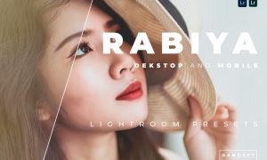 Rabiya Desktop and Mobile Lightroom Preset