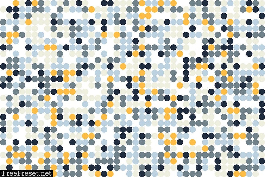 Random Mosaic Seamless Patterns UJA46XH