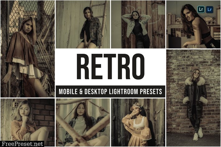 Retro Mobile and Desktop Lightroom Presets