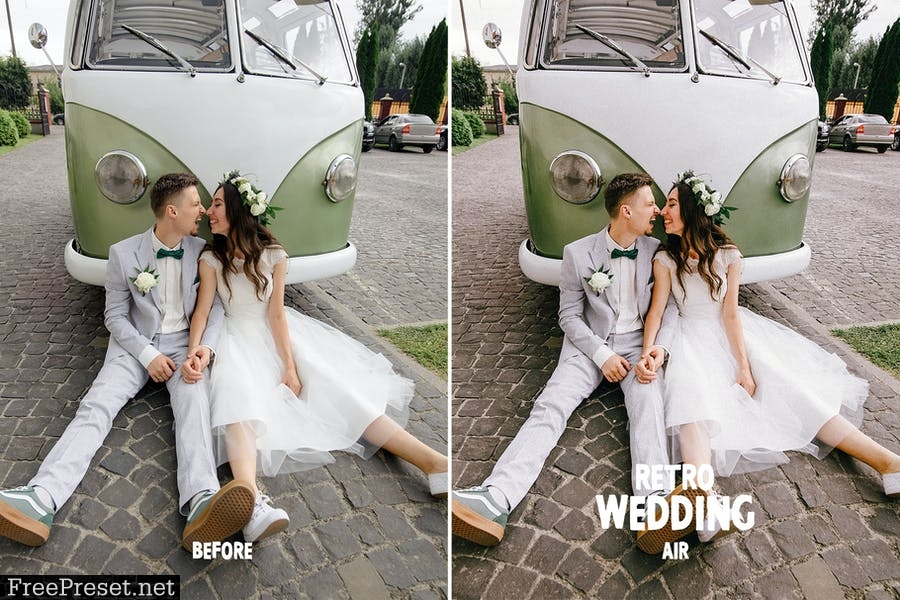 Retro Wedding Lightroom Presets