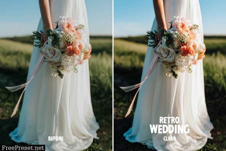 Retro Wedding Lightroom Presets