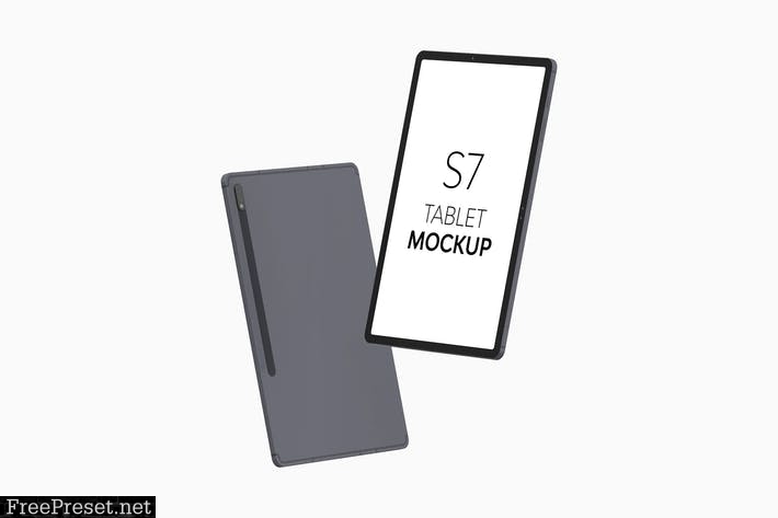 S7 Tablet Mockup KZHCQ4T