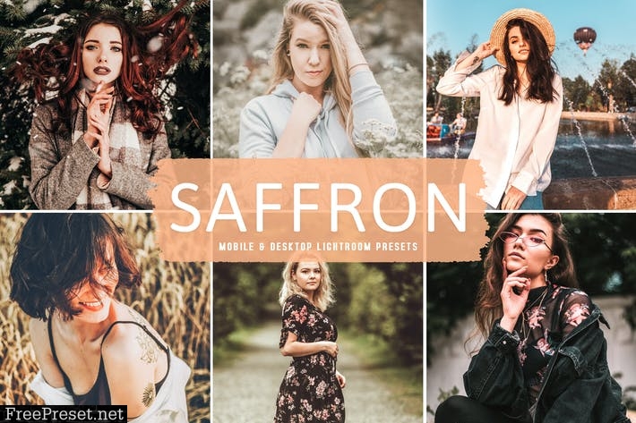 Saffron Mobile & Desktop Lightroom Presets