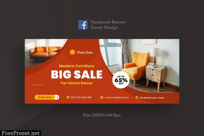 Social Media Banner For Furniture Sale's Banner WPUPM92