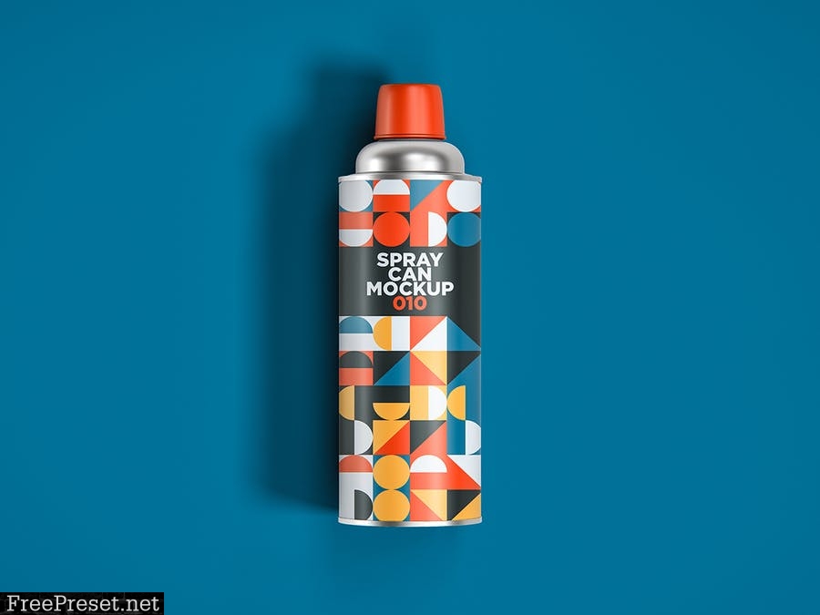 Spray Can Mockup 010 KNQNNHV