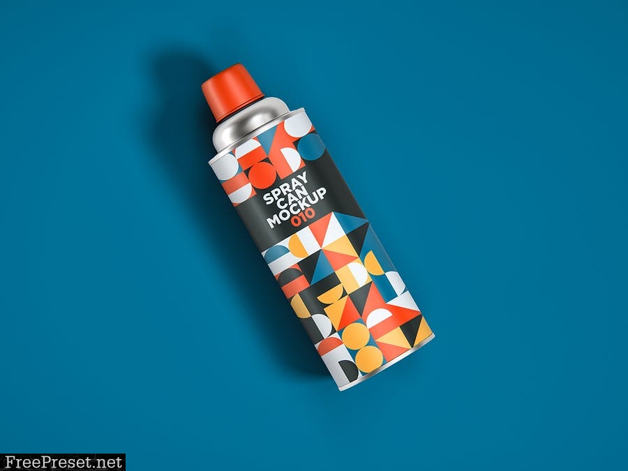 Spray Can Mockup 010 KNQNNHV