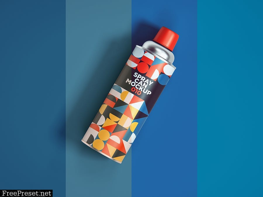 Spray Can Mockup 010 KNQNNHV