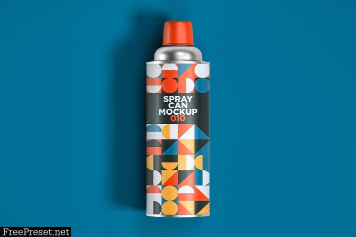 Spray Can Mockup 010 KNQNNHV