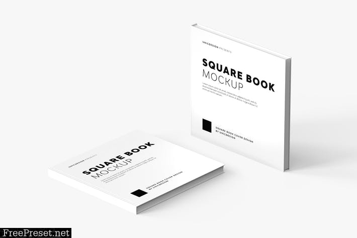 Square Book Mockup 5gyq9bx