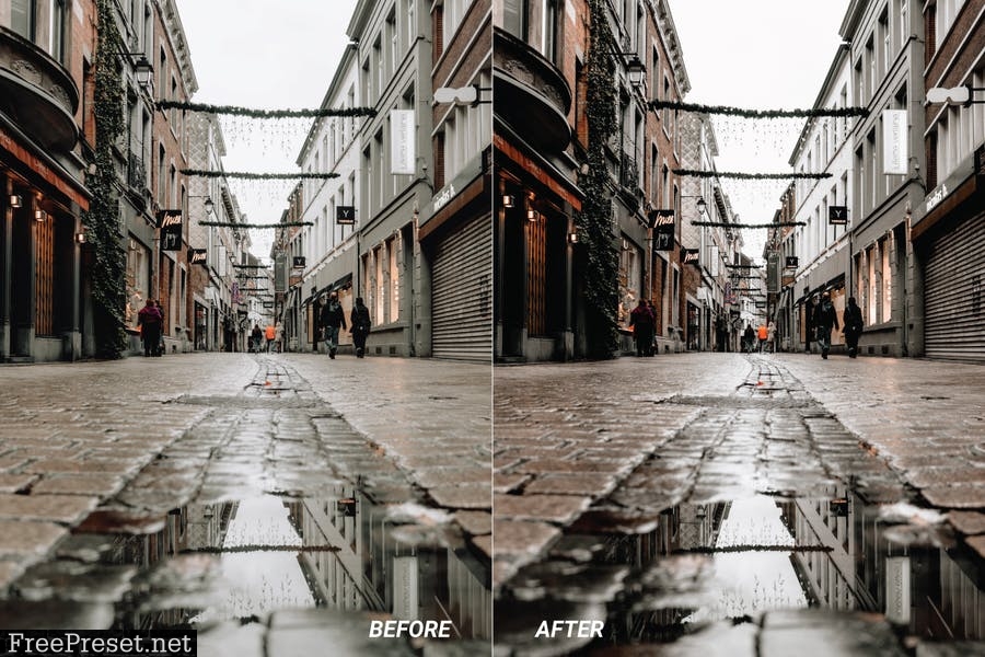 Street Mobile and Desktop Lightroom Presets