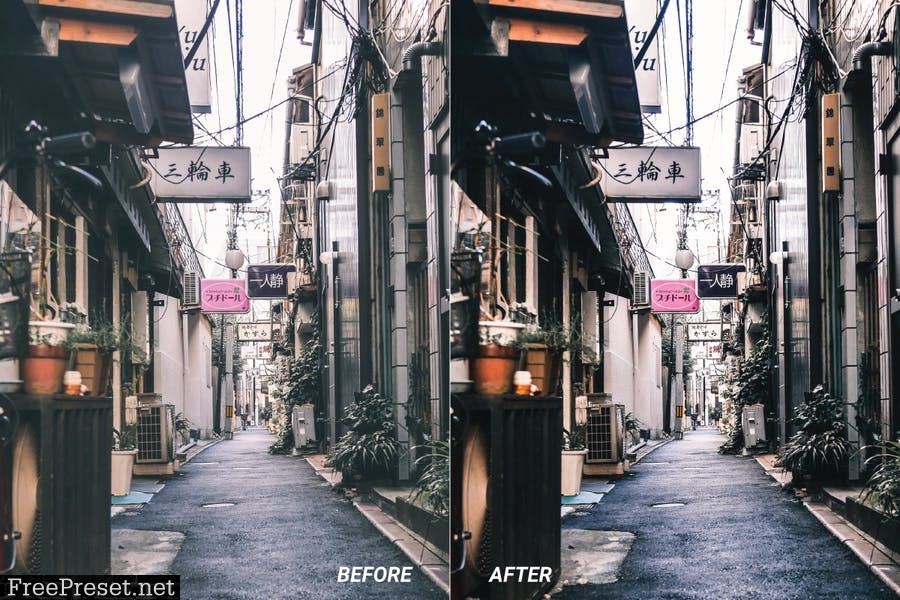 Street Mobile and Desktop Lightroom Presets