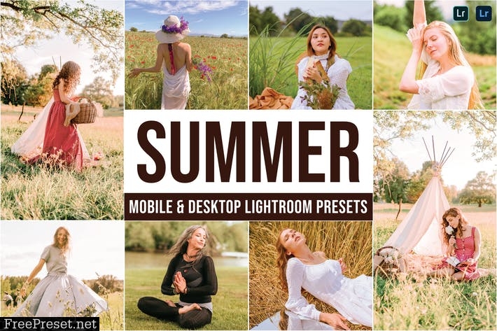 Summer Mobile and Desktop Lightroom Presets