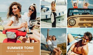 Summer Tone 2 Photoshop Action & Lightrom Presets