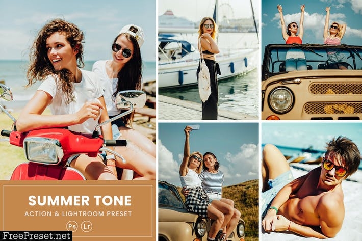 Summer Tone 2 Photoshop Action & Lightrom Presets