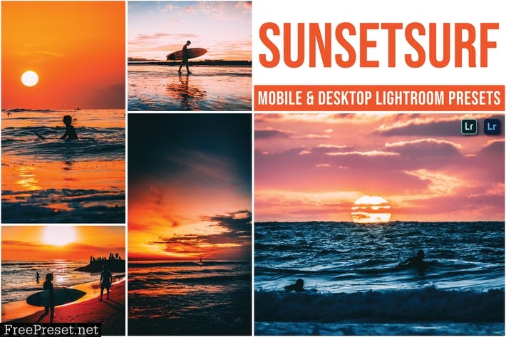 Sunsetsurf Mobile and Desktop Lightroom Presets