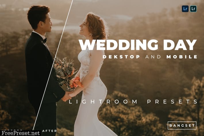 Wedding Day Desktop and Mobile Lightroom Preset