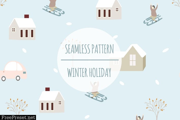 Winter Holiday – Seamless Pattern 57EL9J8