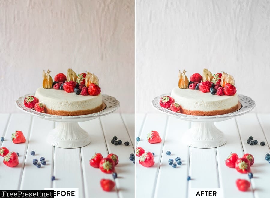 10 Perfect Cake Lightroom Preset