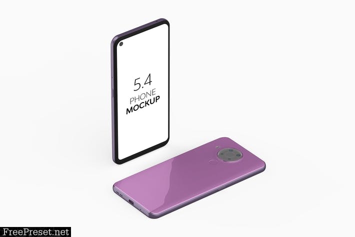 5.4 Phone Mockup XBQGC5A