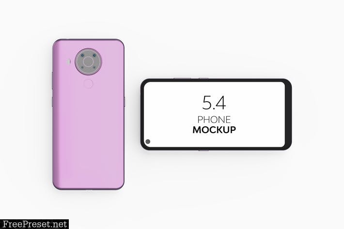 5.4 Phone Mockup