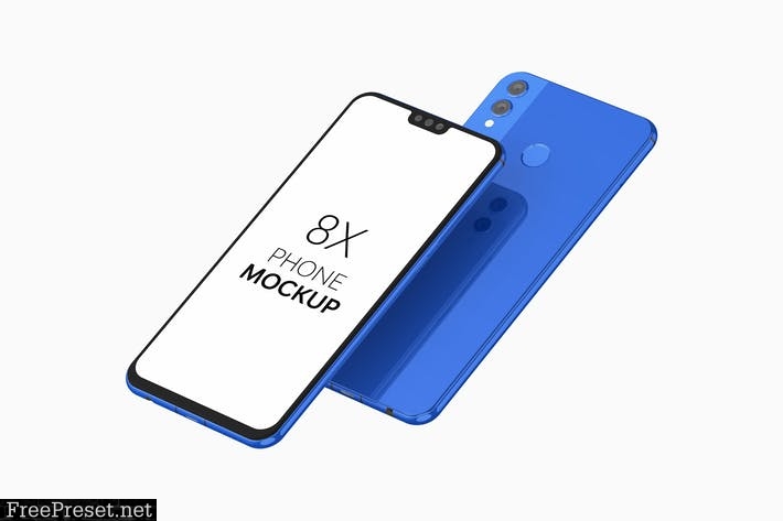 8X Phone Mockup R8J4F77