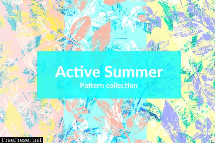 Active Summer pattern collection 7TRUZ6C