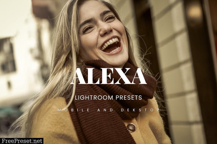 Alexa Lightroom Presets Dekstop and Mobile
