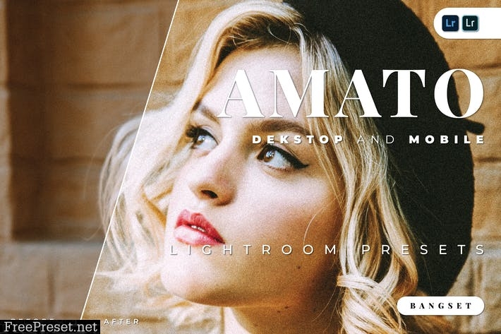 Amato Desktop and Mobile Lightroom Preset