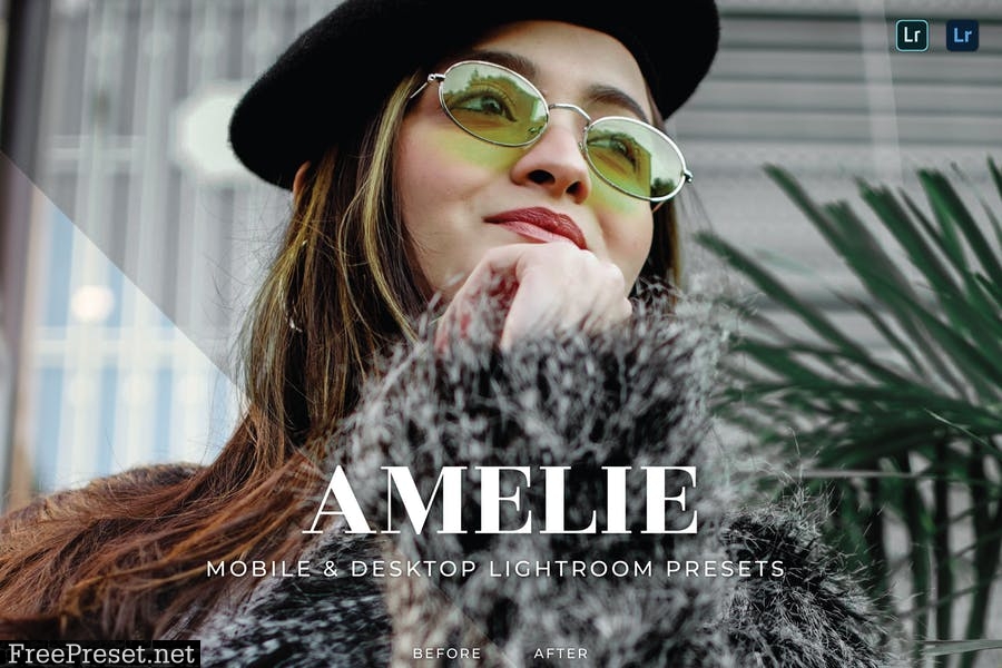 Amelie Mobile and Desktop Lightroom Presets