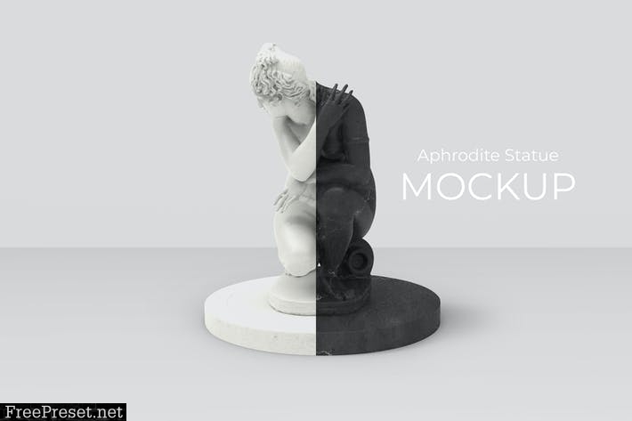 Aphrodite Statue Mockup PFZCB7E