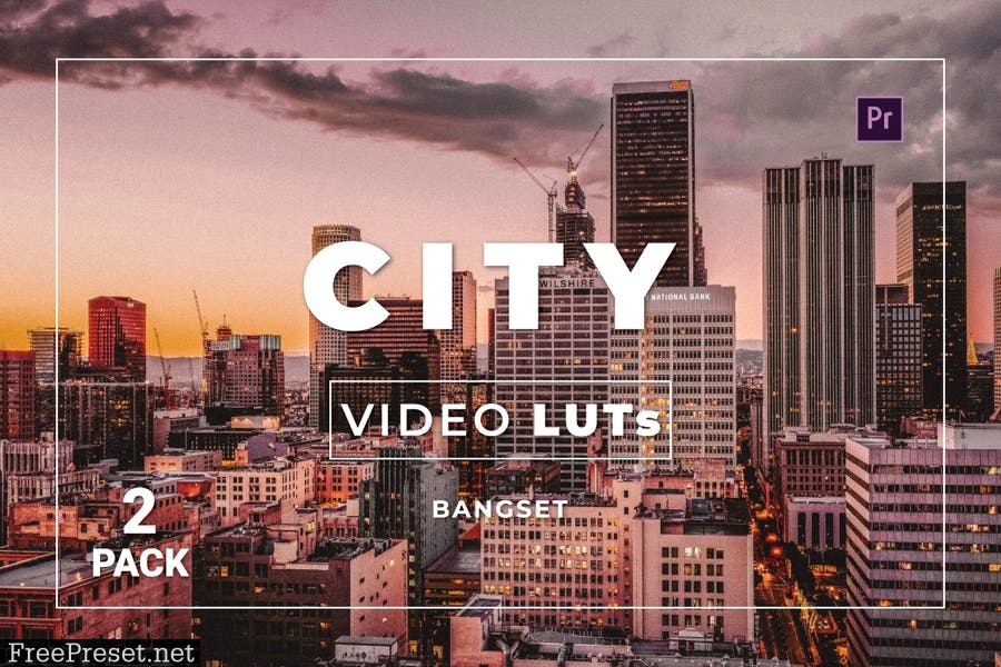 Bangset City Pack 2 Video LUTs