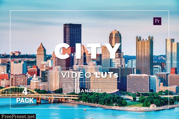 Bangset City Pack 4 Video LUTs