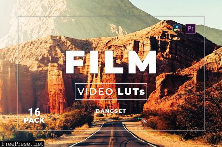 Bangset Film Pack 16 Video LUTs