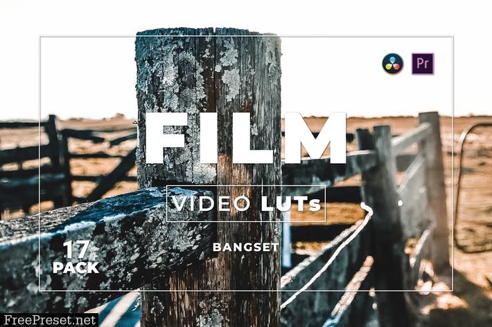 Bangset Film Pack 17 Video LUTs