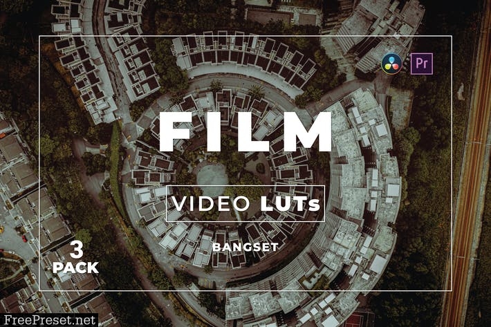 Bangset Film Pack 3 Video LUTs
